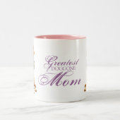 Vizsla Heart Mama Zweifarbige Tasse (Mittel)