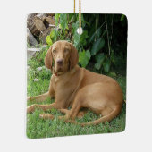 Vizsla Hound Dog Keramikornament (Rechts)
