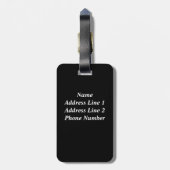 Vizsla Hound Dogs Gepäckanhänger (Rückseite vertikal)