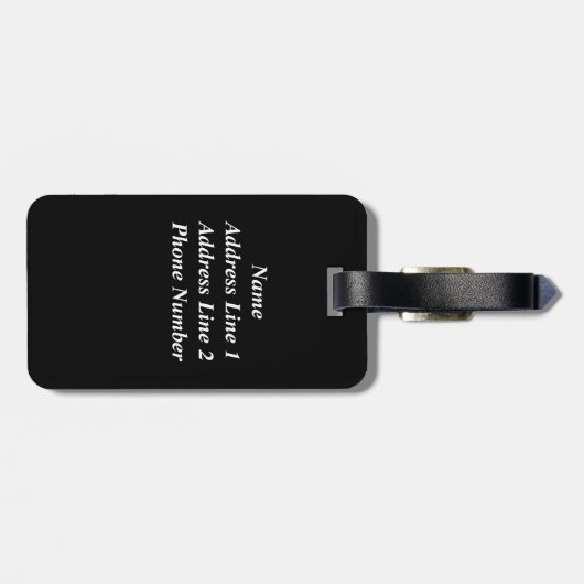 Vizsla Hound Dogs Gepäckanhänger (Rückseite horizontal)