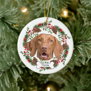 Vizsla Hund Personalisierter Haustier Ornament