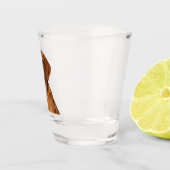 Vizsla-Hund Schnapsglas (Rechts)