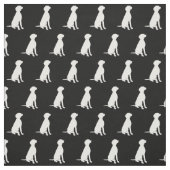 Vizsla Hund Silhouette Stoff (Muster)
