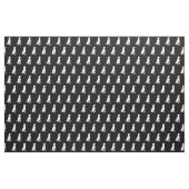 Vizsla Hund Silhouette Stoff (Fat Quarter (45,7 x 55,9 cm))