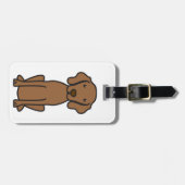 Vizsla HundeCartoon Gepäckanhänger (Vorderseite horizontal)