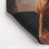 Vizsla im Herbst Leaves Fall Inspiriert Mousepad (Ecke)