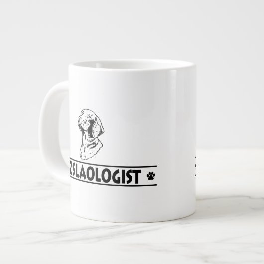 Vizsla Jumbo-Tasse (Vorderseite Links)