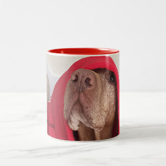 Vizsla Kaffee-Tasse Zweifarbige Tasse