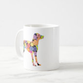 Vizsla Kaffeetasse (Vorderseite Links)