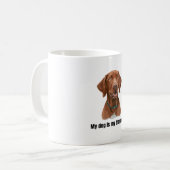 Vizsla Kaffeetasse (Vorderseite Links)