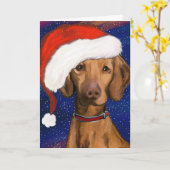 Vizsla Karte (Gelbe Blume)