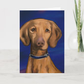 Vizsla Karte (Vorderseite)