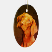 Vizsla Keramik Ornament (Rechts)