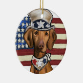 VIZSLA KERAMIK ORNAMENT (Rechts)