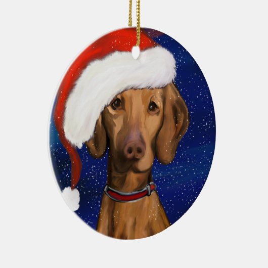 Vizsla Keramik Ornament (Rechts)