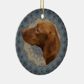 Vizsla Keramik Ornament (Rechts)