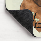 Vizsla Kunstgeschenke Mousepad (Ecke)
