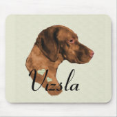 Vizsla Kunstgeschenke Mousepad (Vorne)