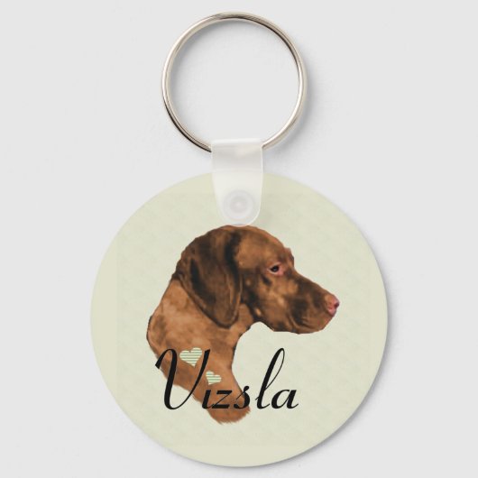 Vizsla Kunstgeschenke Schlüsselanhänger (Vorderseite)