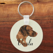 Vizsla Kunstgeschenke Schlüsselanhänger (Vorderseite)
