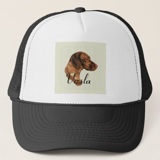Vizsla Kunstgeschenke Truckerkappe (Vorderseite)
