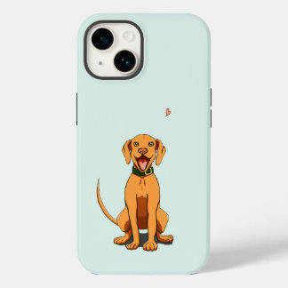 Vizsla-Liebe Einfaches Telefonetui iPhone 14 Hülle