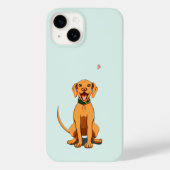 Vizsla Liebe Simplistic Phone Case (Rückseite)