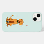 Vizsla Liebe Simplistic Phone Case (Rückseite (Horizontal))