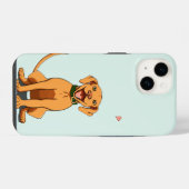 Vizsla Liebe Simplistic Phone Case iPhone Hülle (Rückseite (Horizontal))