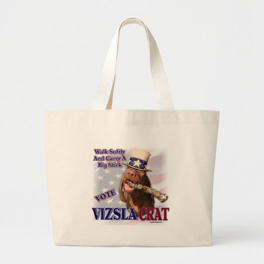 VIZSLA Liebhaber Geschenke Jumbo Stoffbeutel (Vorne)