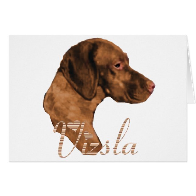 Vizsla Lovers Geschenke (Vorderseite (Horizontal))