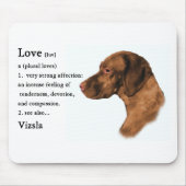 Vizsla Lovers Geschenke Mousepad (Vorne)