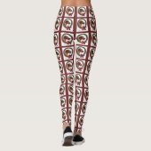 Vizsla Lovers Weihnachten Leggings (Rückseite)