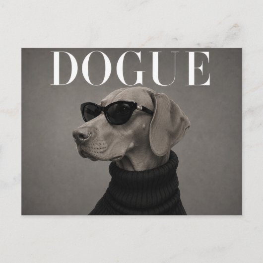 Vizsla Luxus-Moderedaktion Postkarte (Vorderseite)