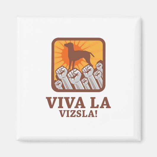 Vizsla Magnet (Vorne)