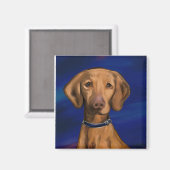 Vizsla Magnet (Vorderseite/Rückseite)