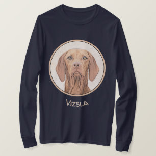 Vizsla-Malerei - Niedliche Hundekunst T-Shirt