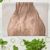 Vizsla-Malerei - Niedliche Original Hunde Kunst Küchentuch (Gefaltet)