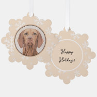 Vizsla-Malerei - Niedliche Original Hunde Kunst
