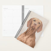Vizsla-Malerei - Niedliche Original Hunde Kunst Planer (Anzeige)