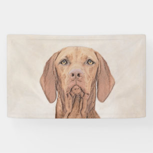 Vizsla Malerei - niedliche ursprüngliche Banner