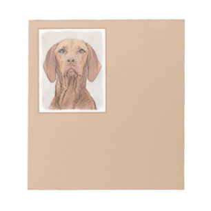 Vizsla-Malerei - Süße originelle Hundekunst Notizblock