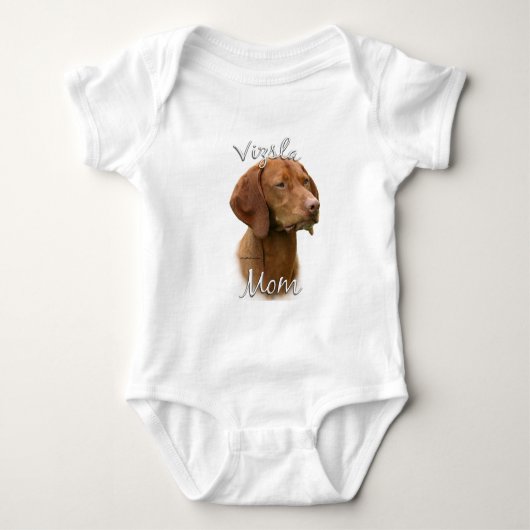 Vizsla-Mama 2 Baby Strampler (Vorderseite)