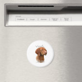 Vizsla-Mama 2 Magnet (In Situ (Geschirrspüler))