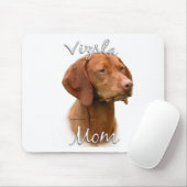Vizsla-Mama 2 Mousepad (Mit Mouse)