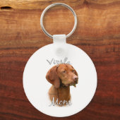 Vizsla-Mama 2 Schlüsselanhänger (Rückseite)