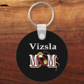 Vizsla-MAMA-Geschenke Schlüsselanhänger (Vorderseite)