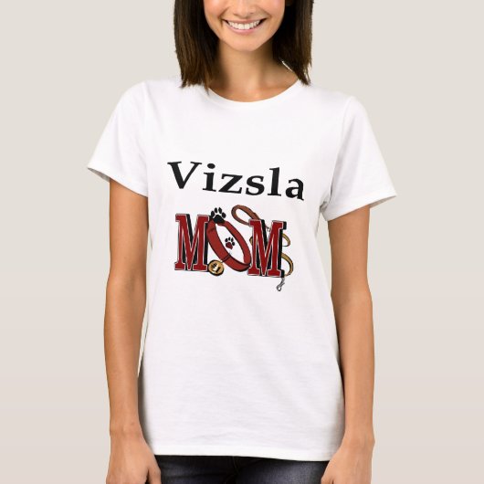 Vizsla-MAMA-Geschenke T-Shirt (Vorderseite)