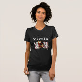 Vizsla-MAMA-Geschenke T-Shirt (Vorne ganz)