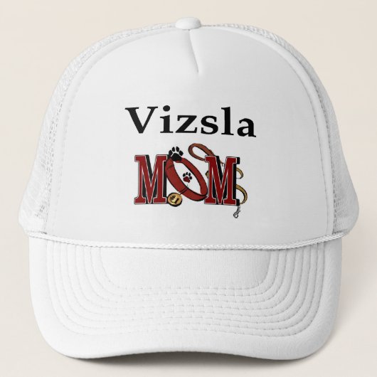 Vizsla Mama Hat Truckerkappe (Vorderseite)